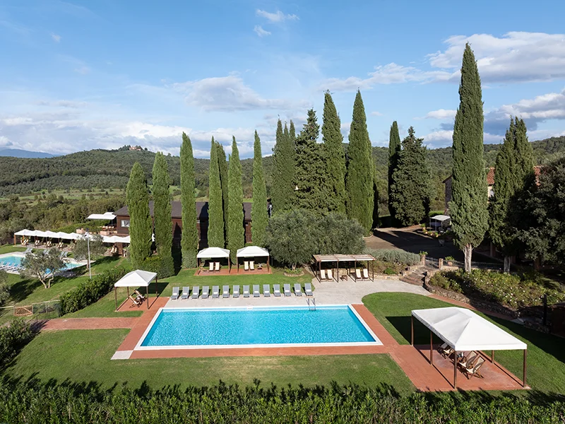 drone Borgo Iesolana piscina